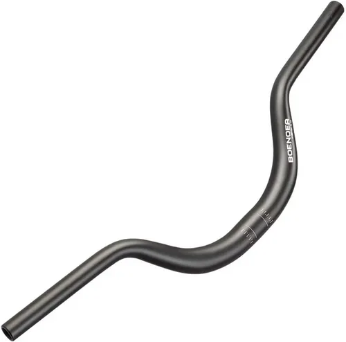 Miniatura 8 de Manillar elevado para bicicleta Boenoea 25.4/31.8mm Longitud 620mm, de aleación de aluminio, (50mm 90mm 120mm), Negro