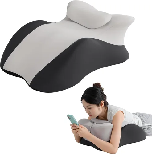 Miniatura 9 de SheRest Almohada de lectura ajustable para reposacabezas para adultos en cama – Cuña de apoyo de espalda de espuma viscoelástica para reflujo ácido