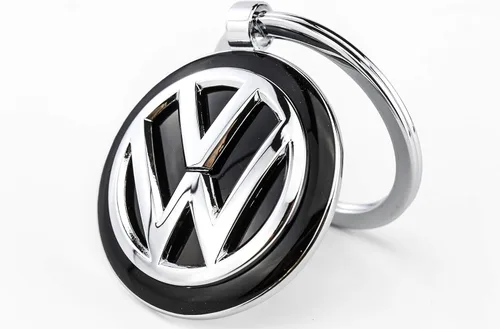 Miniatura 4 de Troika Llavero VW Volkswagen KR16-05/VW - Llavero con logotipo VW - Llavero adicional - Metal fundido - Cromado - Plata, plateado, Moderno