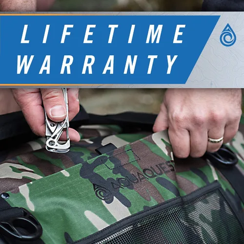 Miniatura 5 de AquaQuest White Water - Bolsa de lona 100% impermeable, resistente, versátil y cómoda - Bolsa protectora duradera para viajes, deportes