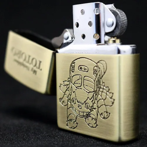 Miniatura 3 de Zippo Catbus Mi vecino Totoro Ghibli Hayao Miyazaki Anime Japón Limited NZ-22