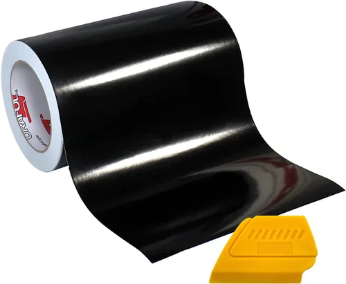 Miniatura 2 de ORACAL 751 Vinilo negro prémium para manualidades a largo plazo para cortadores y trazadores (12 pulgadas x 6 pies)