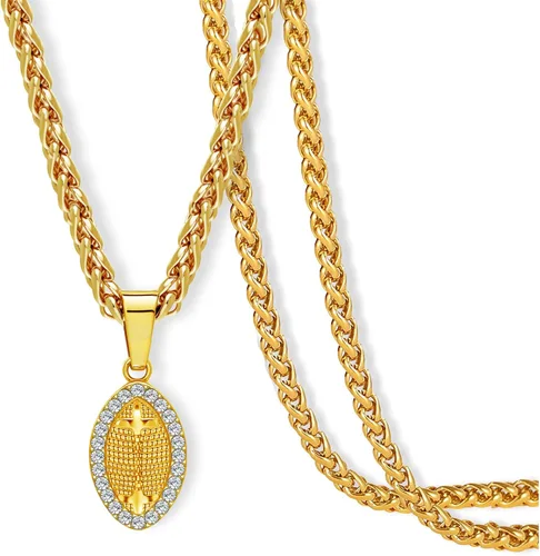 Miniatura 15 de Collar con colgante deportivo para hombres, mujeres, adolescentes, fútbol, baloncesto, béisbol, fútbol, deportes, regalos para fanáticos del