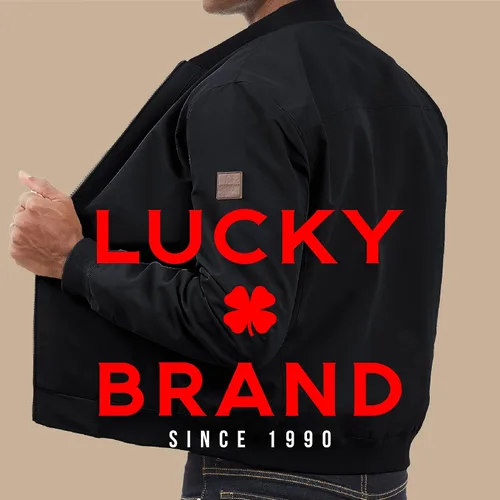 Miniatura 3 de Lucky Brand Chaqueta bomber para hombre