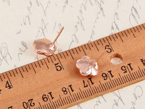 Miniatura 3 de Alilang - Pendientes de tuerca para mujer, diseño de cristales Swarovski
