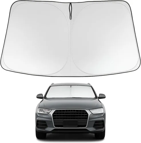Miniatura 235 de Proadsy Parasol para parabrisas actualizado 2025, ajuste personalizado Dodge RAM 1500 2Dr 2019-2024 2025, 4 capas, plegable, protector de parasol