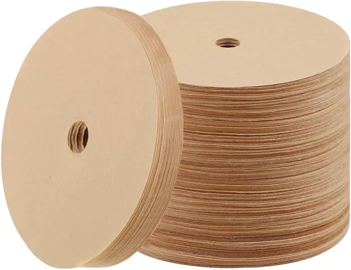 Miniatura 9 de 200 piezas de filtros de café en disco, filtros de café percolador natural de 3.5 pulgadas para cafetera percoladora y canasta de fondo plano