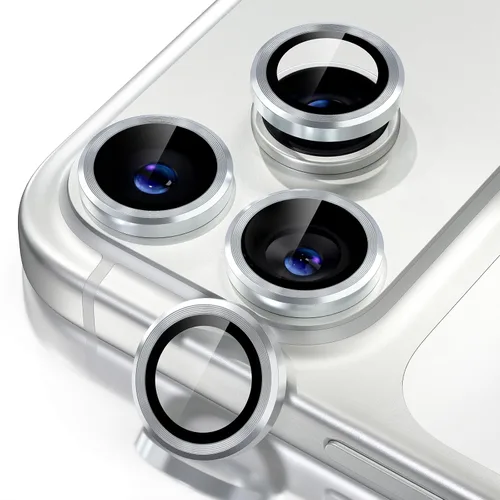 Miniatura 33 de Misea Compatible con iPhone 17 Pro/iPhone 17 Pro Max Protector de Lente de Cámara Brillante, Vidrio Templado 9H Cubierta de Cámara Protector