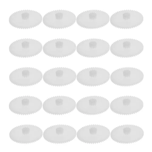 Miniatura 6 de Othmro 50pcs Engranajes de plástico 9 dientes Modelo 092A Reducción engranajes de gusano plástico para RC coche robot motor