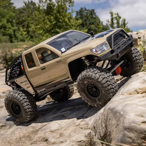 Miniatura 6 de Axial RC Crawler 1/6 SCX6 Trail Honcho tracción en las 4 ruedas RTR (transmisor y receptor incluidos, batería y cargador no incluidos), Arena
