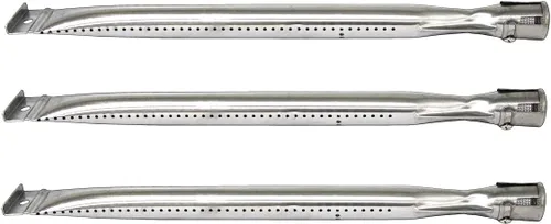 Hongso Quemador universal de acero inoxidable de 15" x 1" para Grill Master 3 Burner 720-0737 720-0697, Kenmore 146.16133110 146.16132110, Uberhaus