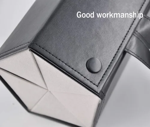 Miniatura 2 de Organizador de almacenamiento para lentes de sol, estuche de viaje plegable con 5 compartimentos de ranura para múltiples gafas