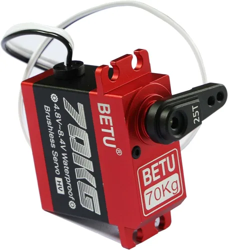 154.3 lbs Servo, Waterpoof Servo, servo de alto par compatible con 1/5,1/6, 1/8, 1/10 RC coche/robot/barco