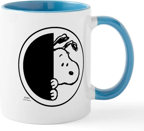 Miniatura 28 de CafePress Snoopy On Heart Mugs 11 oz (325 ml) Ceramic Coffee Mug