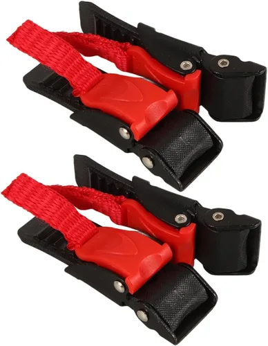 Kit de 4 hebillas de liberación rápida para motocicleta, sombrero de seguridad, construcción de pompones duraderos para una aplicación y extracción