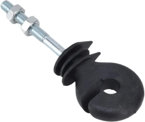 Miniatura 9 de Clavos de aislamiento electrónico roscados para cercas eléctricas, aislador de tornillo para sistema de rejilla, rodamiento de animales