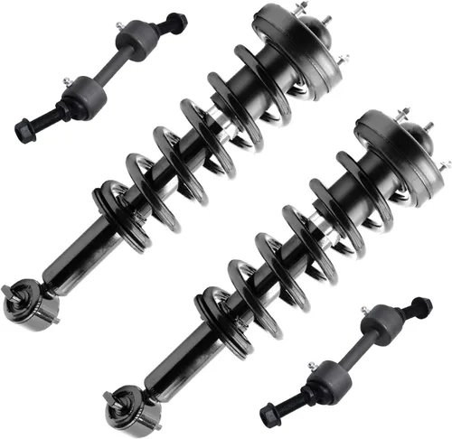 Miniatura 16 de Detroit Axle - Amortiguadores de puntales para Nissan Sentra 2007-2012 [Base S SL SR] Puntales delanteros completos con amortiguadores traseros