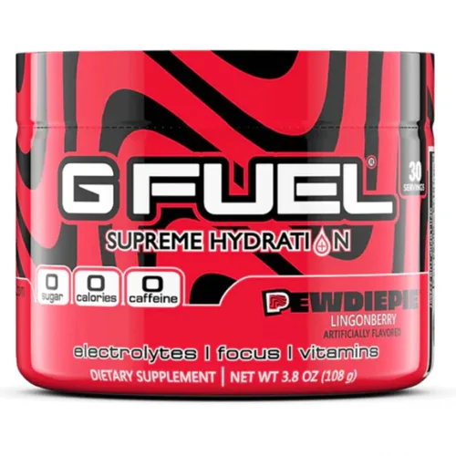 Miniatura 3 de G Fuel Naruto Sage Supreme Hydration, Polvo de Electrolitos para Energía y Enfoque, Suplemento Libre de Azúcar y Cafeína con Vitaminas y Minerales