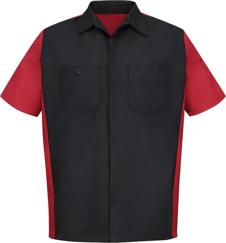 Miniatura 3 de Red Kap Men's Ripstop Crew Shirt, Short Sleeve