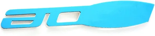 Miniatura 6 de 2 emblemas de guardabarros Z06 de repuesto para Chevrolet Corvette C5 (cromo/negro)