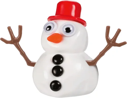 Miniatura 2 de Toysmith Muñeco de nieve derretido, Blanco