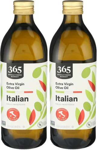 Miniatura 8 de 365 por Whole Foods Market, Aceite de oliva extra virgen de California en lotes pequeños, 16.9 onzas líquidas