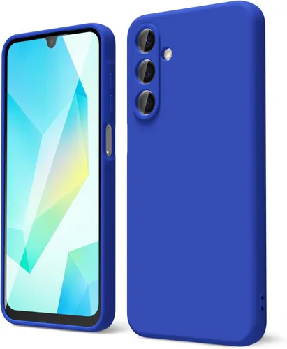 Miniatura 87 de oakxco Funda para teléfono Samsung Galaxy A12 con agarre de silicona líquida, linda delgada fina suave cubierta de gel de goma TPU lisa para mujeres