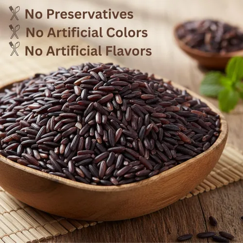 Miniatura 4 de Arroz orgánico de Riceberry – Arroz de jazmín negro tailandés morado – Frescura de primera calidad – Cosecha pequeña directamente de nuestra granja