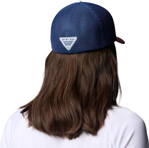 Miniatura 182 de Columbia - Gorra de malla con bandera con árboles unisex para adultos, corona alta
