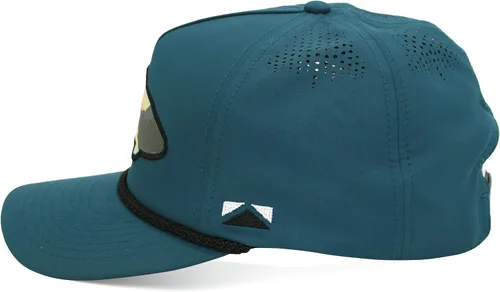 Miniatura 22 de Paramount Outdoors Sombrero de pesca de trucha al atardecer, diseño de silueta de pez de montaña, sombrero para exteriores con cómodo Snapback