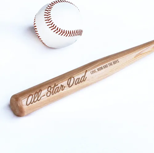 Miniatura 15 de Mini bate personalizado de 18 pulgadas, mini bate de béisbol personalizado, regalo de entrenador personalizado, regalo de equipo, pelota