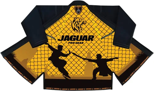 Interior de batalla en anillo sublimado Pro Brazilian Jiu Jitsu BJJ Kimono Gi Uniforme Unisex Cinturón incluido