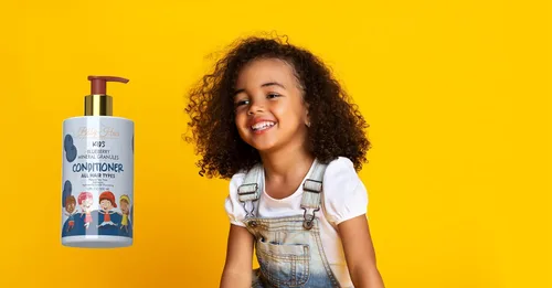 Miniatura 7 de Baby Hair - Juego de champú/gel de baño para niños pequeños, acondicionador y mascarilla para el cabello, champú y acondicionador sin sulfato