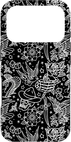 Miniatura 30 de Funda de arte de tatuaje tradicional americano para iPhone 17
