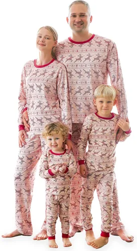 Miniatura 10 de VAENAIT BABY Infant Toddler Kids Adult Couple Family Matching Women Men Christmas Pjs Xmas Holiday Buffalo Plaid Pajama Set