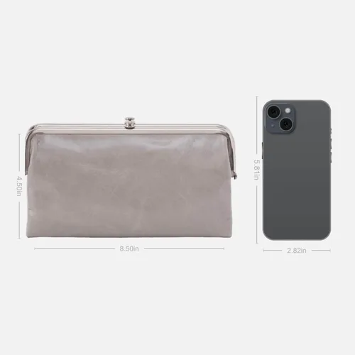 Miniatura 30 de HOBO Cartera de mano de cuero Lauren para mujer