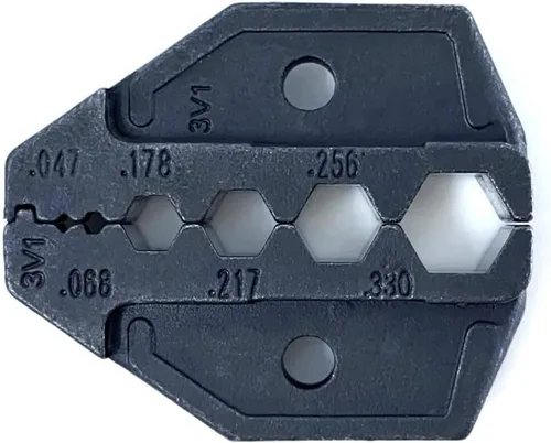 Miniatura 2 de Juegos de troqueles de herramienta de crimpado intercambiables para cables coaxiales de RF (G-D3A)