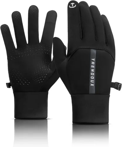 TRENDOUX Guantes de invierno para hombres y mujeres con pantalla táctil guantes para correr para clima frío guantes cálidos guantes de trabajo para