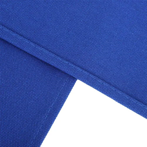 Miniatura 3 de Haofy Lona de repuesto para silla de director, 1 juego de lona de repuesto para asiento y respaldo, protector de taburete de lona para silla de Azul