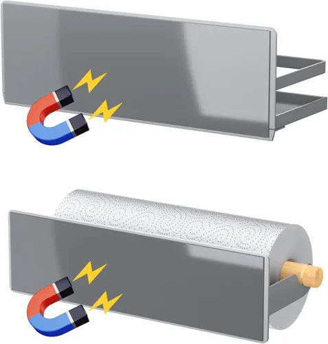 Miniatura 3 de Estante magnético para especias para refrigerador, organizador magnético movible, estante de almacenamiento de tarros de condimentos de cocina