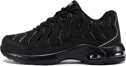 Miniatura 2 de LARNMERN Air Cushion Steel Toe Shoes for Men Wide Women Lightweight Breathable Work Safety Sneakers Puncture Proof Slip Resistant Tennis Shoe