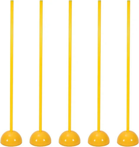 5 bastones de entrenamiento de agilidad, 39, 47, 59 pulgadas, juego de entrenamiento de agilidad de velocidad para niños y adultos, ejercicio B Combo