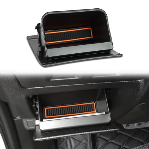 Miniatura 5 de Auovo Moldura interior para accesorios Subaru Forester 2019-2024 Subaru Crosstrek/Impreza 2018-2023, caja de fusibles, contenedor de monedas