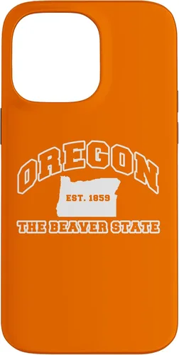 Miniatura 21 de iPhone 16 Oregon Souvenir Vacation Est 1859 The Beaver State Adults Case