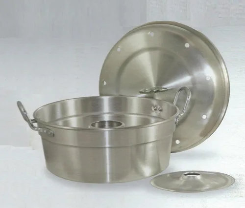 Miniatura 7 de Tredoni Olla para hornear y horno, olla multiusos de aluminio con anillo hueco de 9.5 pulgadas (9.4 in = 9.5 pulgadas)