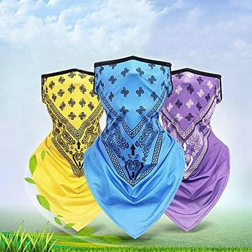 Miniatura 6 de KINGREE Pasamontañas de esquí, casco de motocicleta, polaina para el cuello, medias máscaras de secado rápido