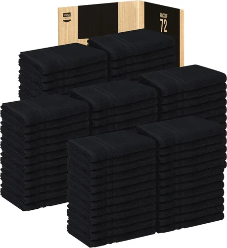 Miniatura 12 de Utopia Towels Toalla de mano de algodón a prueba de blanqueador, 16 x 27 pulgadas, 100% algodón apta para blanqueador, para gimnasio, paquete de 12