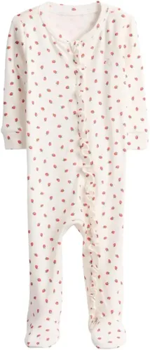 Miniatura 6 de GAP Traje de una pieza unisex para bebé con cremallera bidireccional y pies