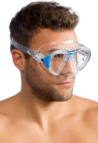Miniatura 6 de Cressi Máscara de buceo de alta gama para adultos, fabricada en silicona de cristal revolucionario, cristal evolutivo de ojos grandes fabricado