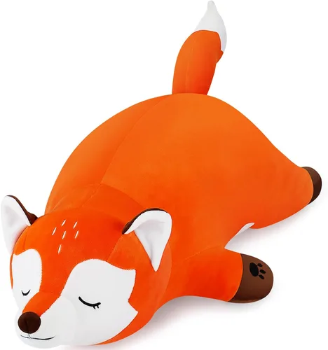 Miniatura 9 de Peluche de Perro Salchicha Negro Gigante de 30'' - Animal de Peluche de Perro Weiner Grande, Almohada de Peluche, Peluches, Juguete de Peluche